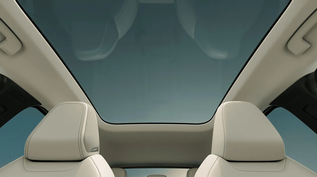 Dimming panoramic roof image